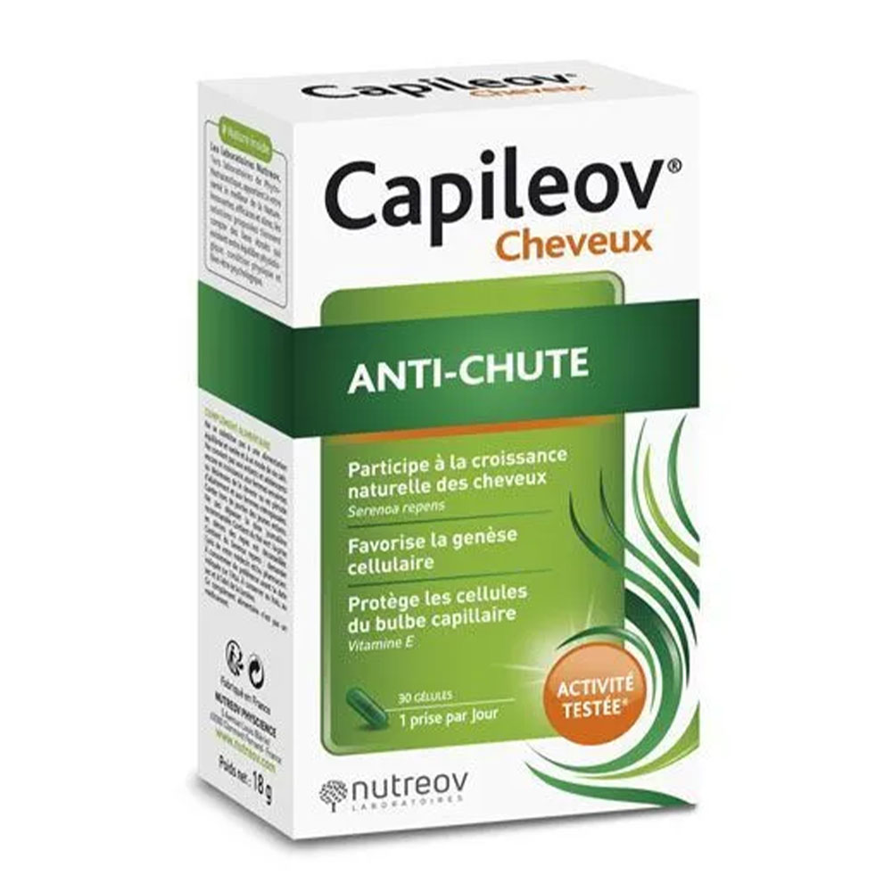 Nutreov Capileov Traduzione controcaduta capelli 30 capsule