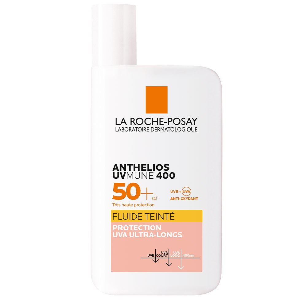 La Roche-Posay Anthelios Fluido Uvmune 400 Spf50+ Protezione colorata con profumo 50ml