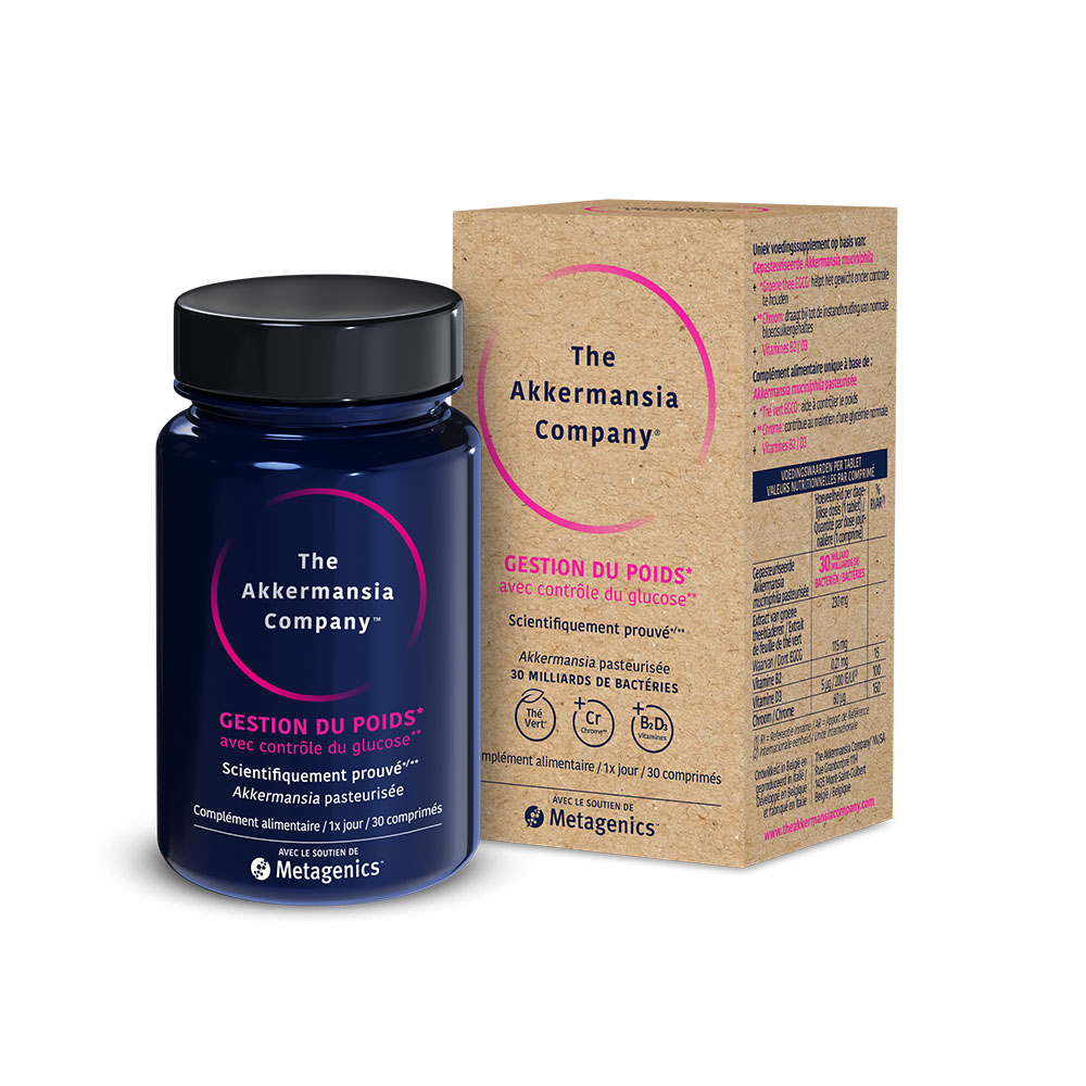 The Akkermansia Company Gestione del peso con controllo del glucosio 30 compresse