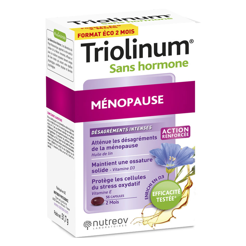 Nutreov Menopausa senza ormoni Intenso disagio 56 Capsule