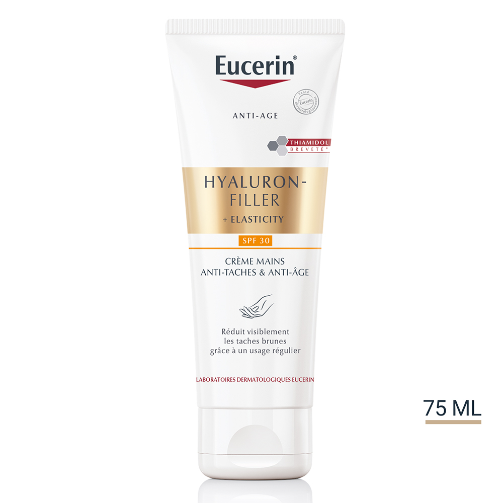 Eucerin Hyaluron-Filler + Elasticity Crema Mani Anti-macchie e Anti-età SPF30 75ml