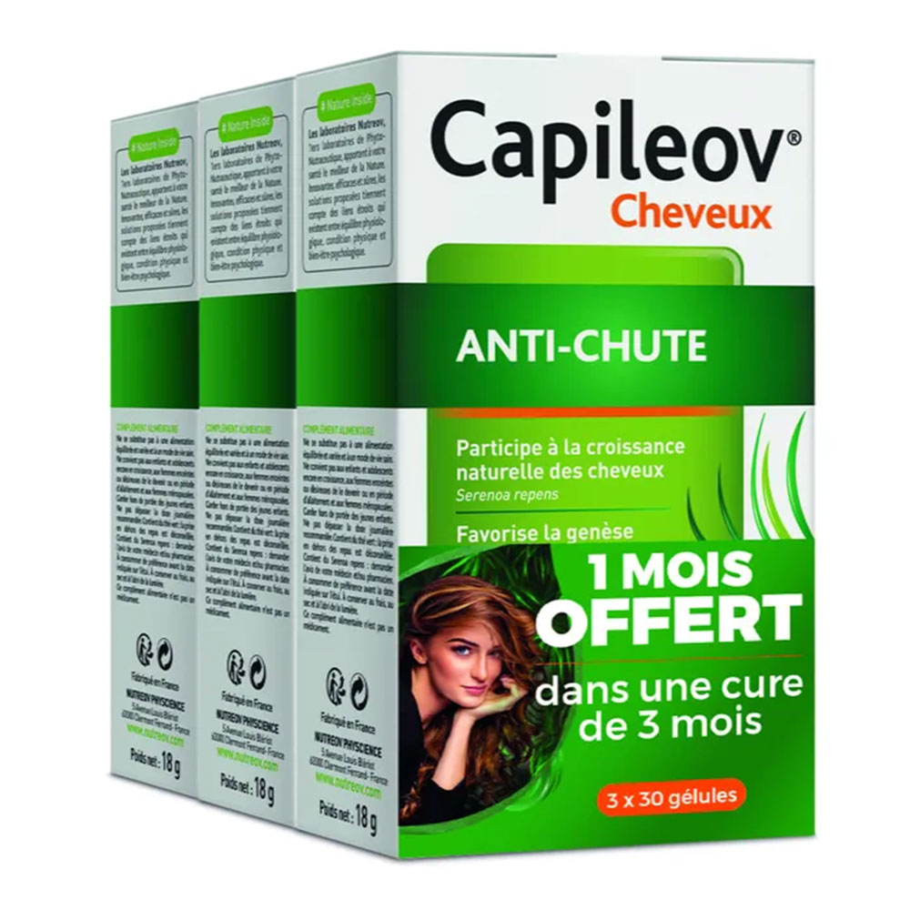 Nutreov Capileov Anticaduta dei Capelli 3x30 Capsule