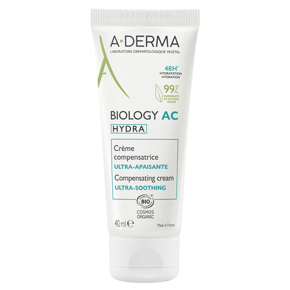 A-Derma Biology AC Crema compensatrice ultra-lenitiva hydra 40 ml