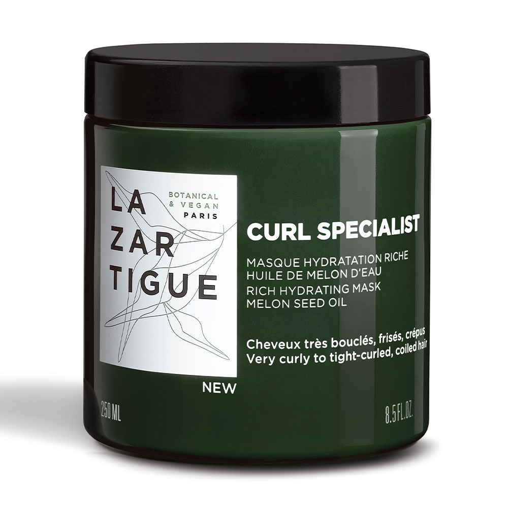 Lazartigue Curl Specialist Maschera Idratazione Ricca Capelli molto ricci, crespi o crespati 250ml