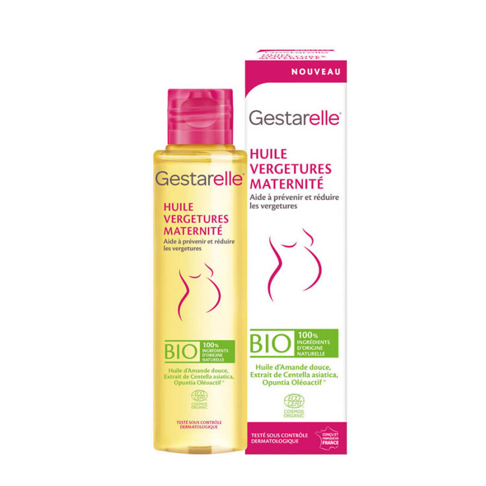 Iprad Gestarelle Olio anti-smagliature biologico per la maternità Prevenzione e riduzione 100ml