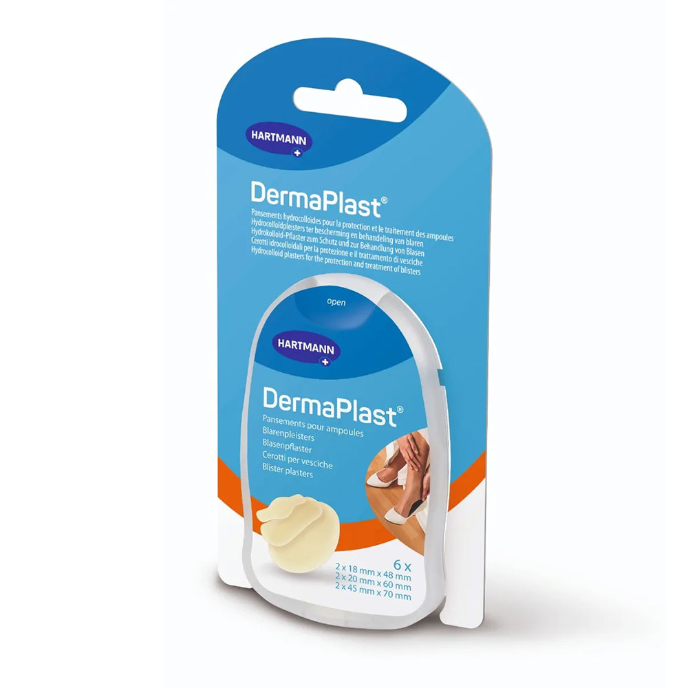 Hartmann Dermaplast Medicazioni Vesciche Piedi x6