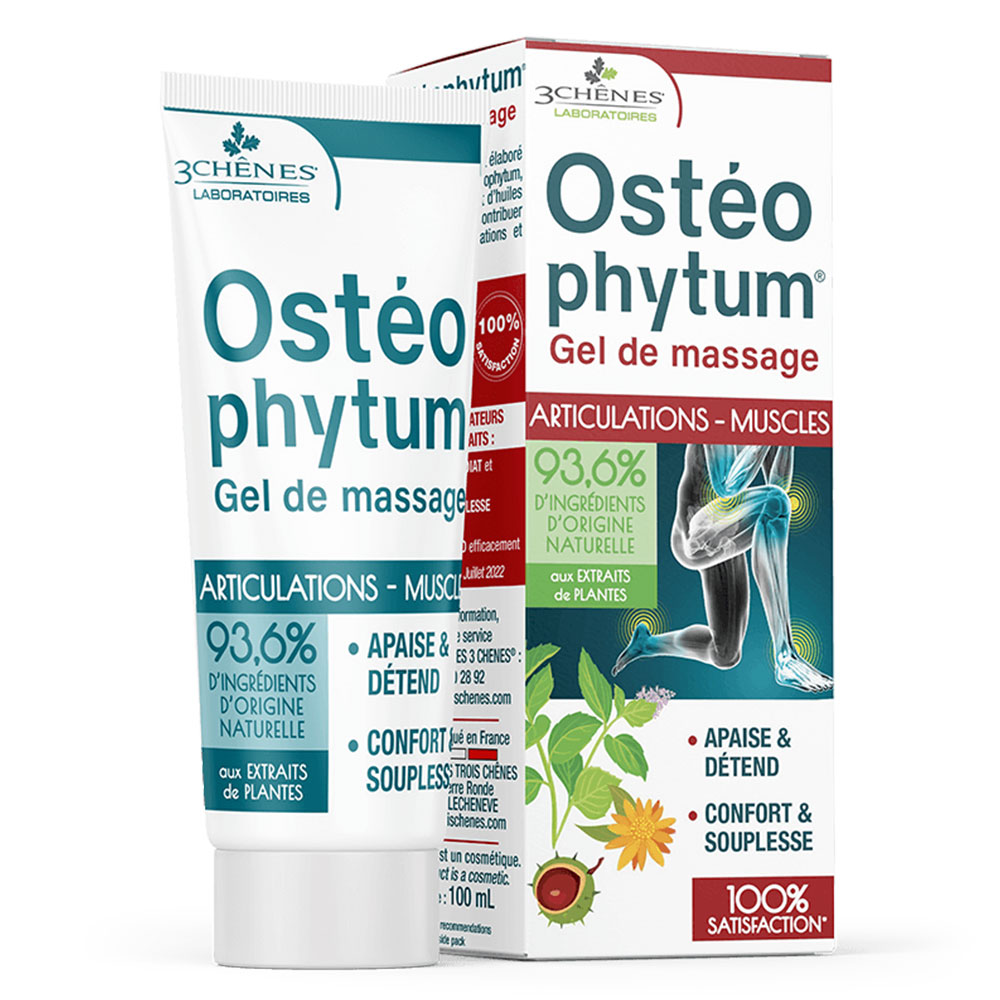 3 Chênes Gel massaggio Osteophytum per articolazioni e muscoli 100 ml