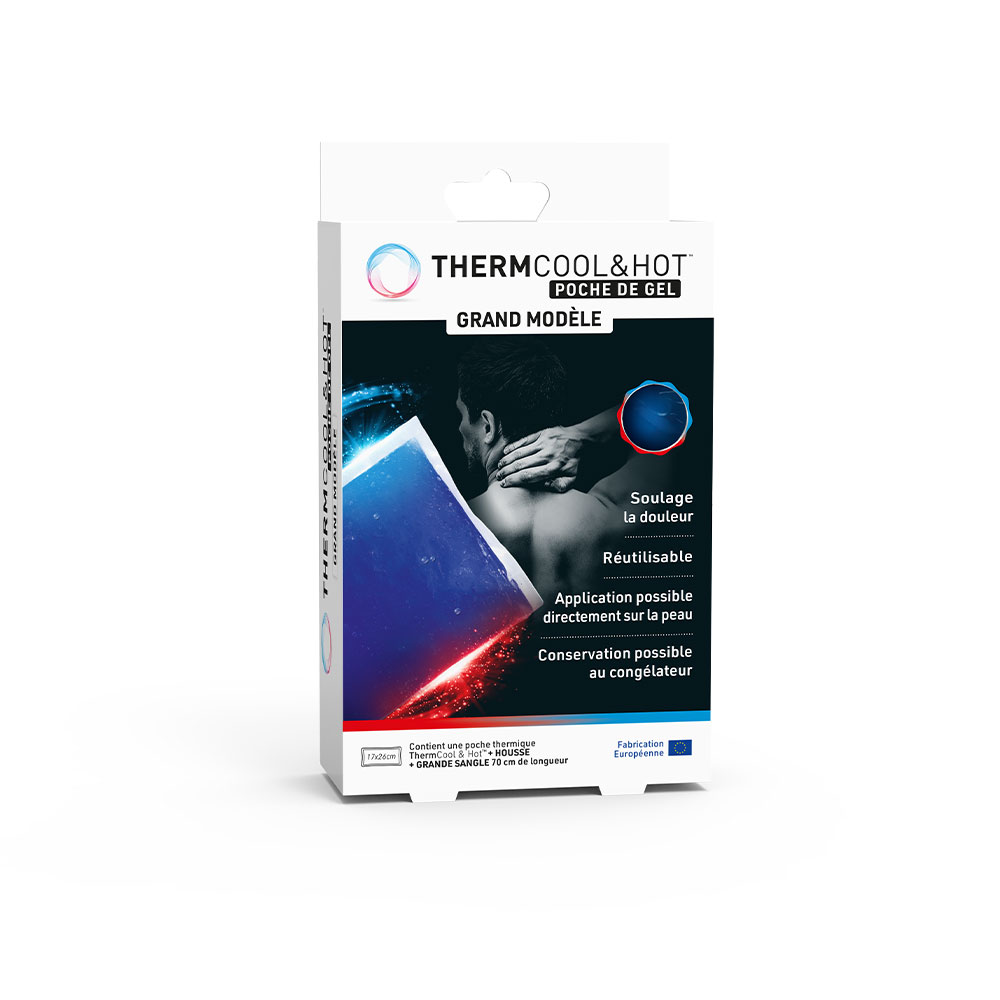 Bausch&Lomb ThermCool&Hot Gel formato grande compressa caldo/freddo 1 pezzo 17x26cm