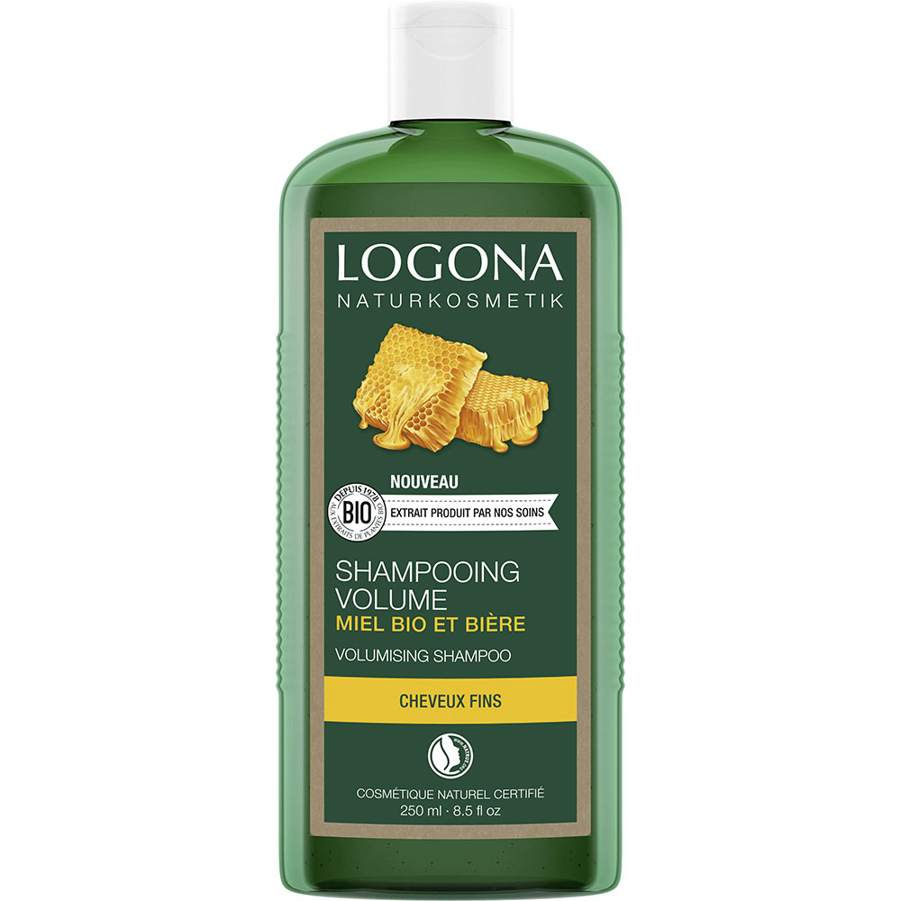Logona Shampoo volume alla birra e al miele Bio 250ml