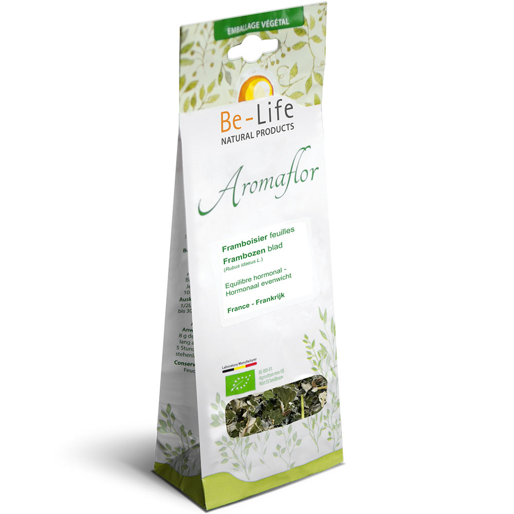 Be-Life Aromaflor Tisana biologica alle foglie di lampone 25g