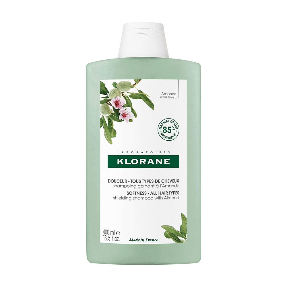 Klorane Mandorla Shampoo rinforzante per tutti i tipi di capelli 400ml