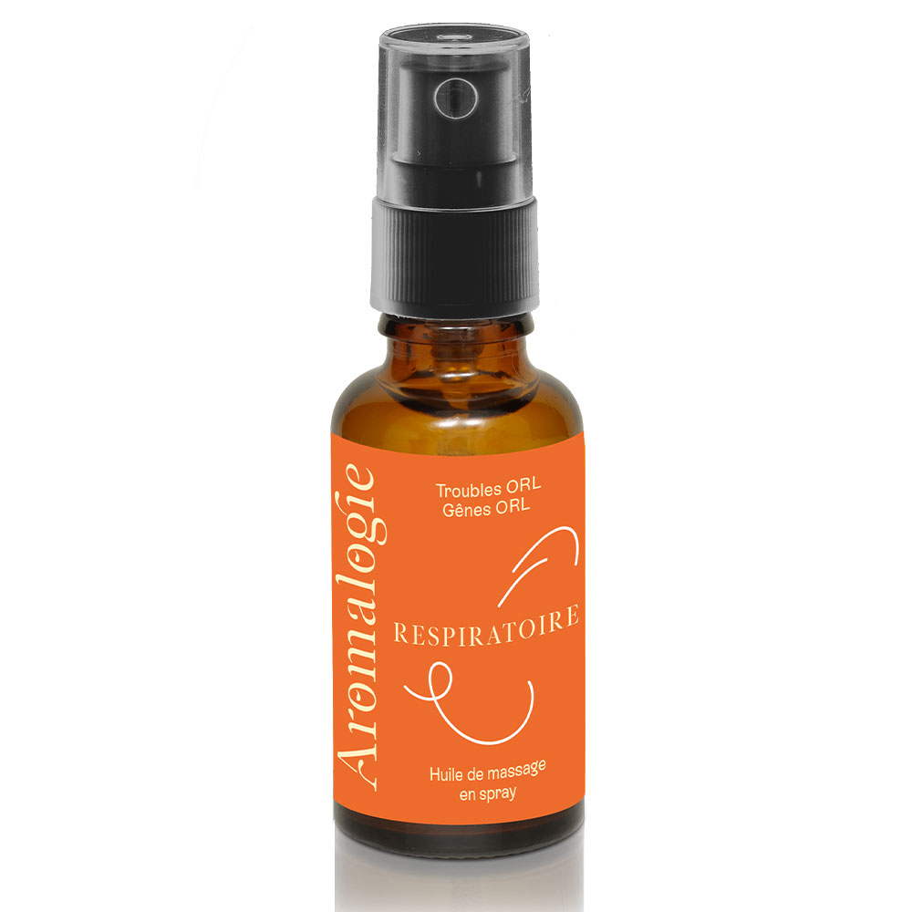 Aromalogie Olio per massaggi respiratori spray 30ml