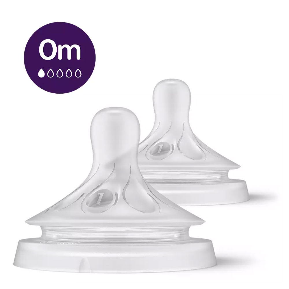 Avent Natural Response Flusso 1 capezzolo dalla nascita x2