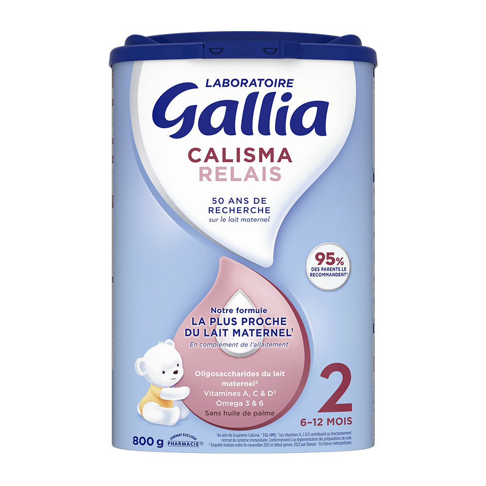 Gallia Calisma Latte in polvere 2° età a partire da 6 mesi 800 g