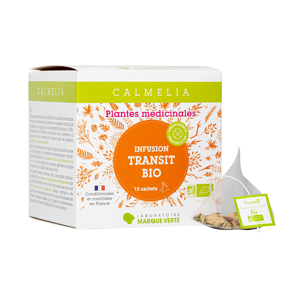 Calmelia Infuso di transito bio 15 bustine di tè