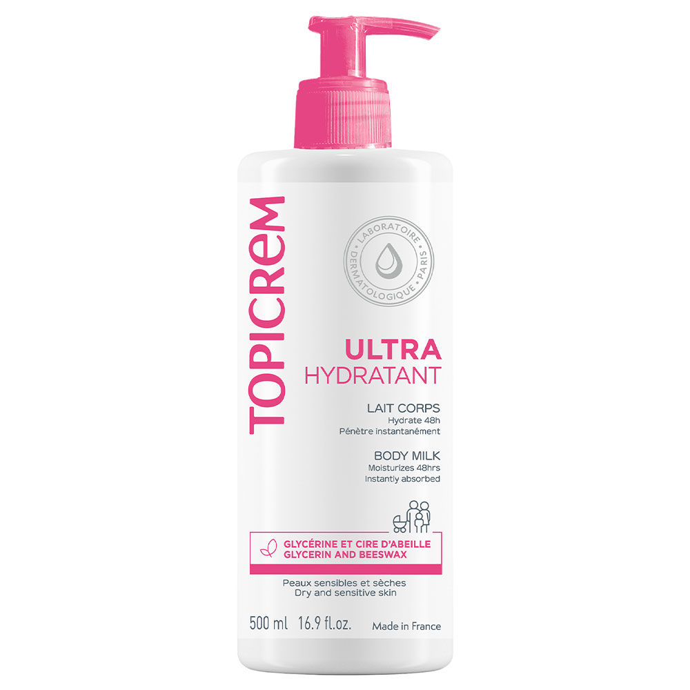 Topicrem Ultra-Hydratant Latte Corpo Ultra Idratante Per Pelli Sensibili E Secche Peaux Sensibles Et Seches 1L