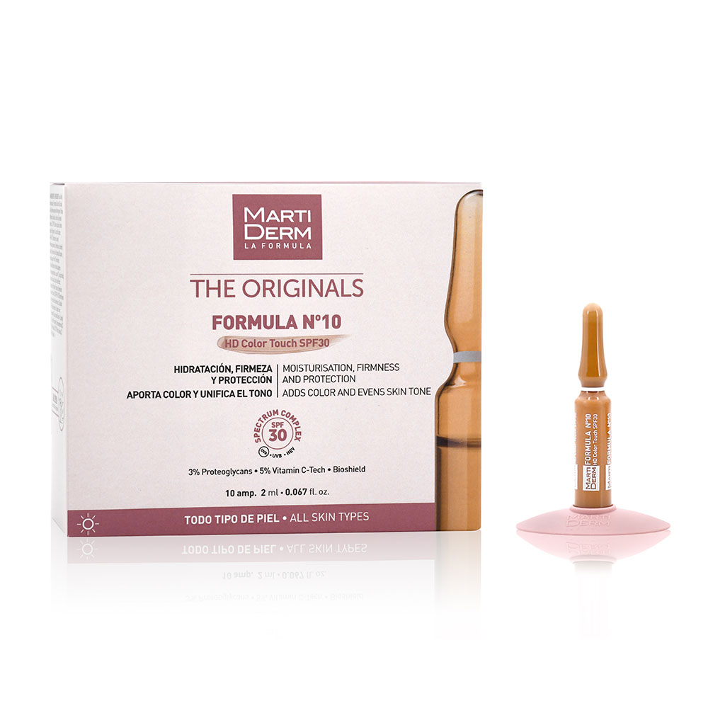 Martiderm FORMULA Nº10 HD Colorazione Touch SPF30 10 lampadine