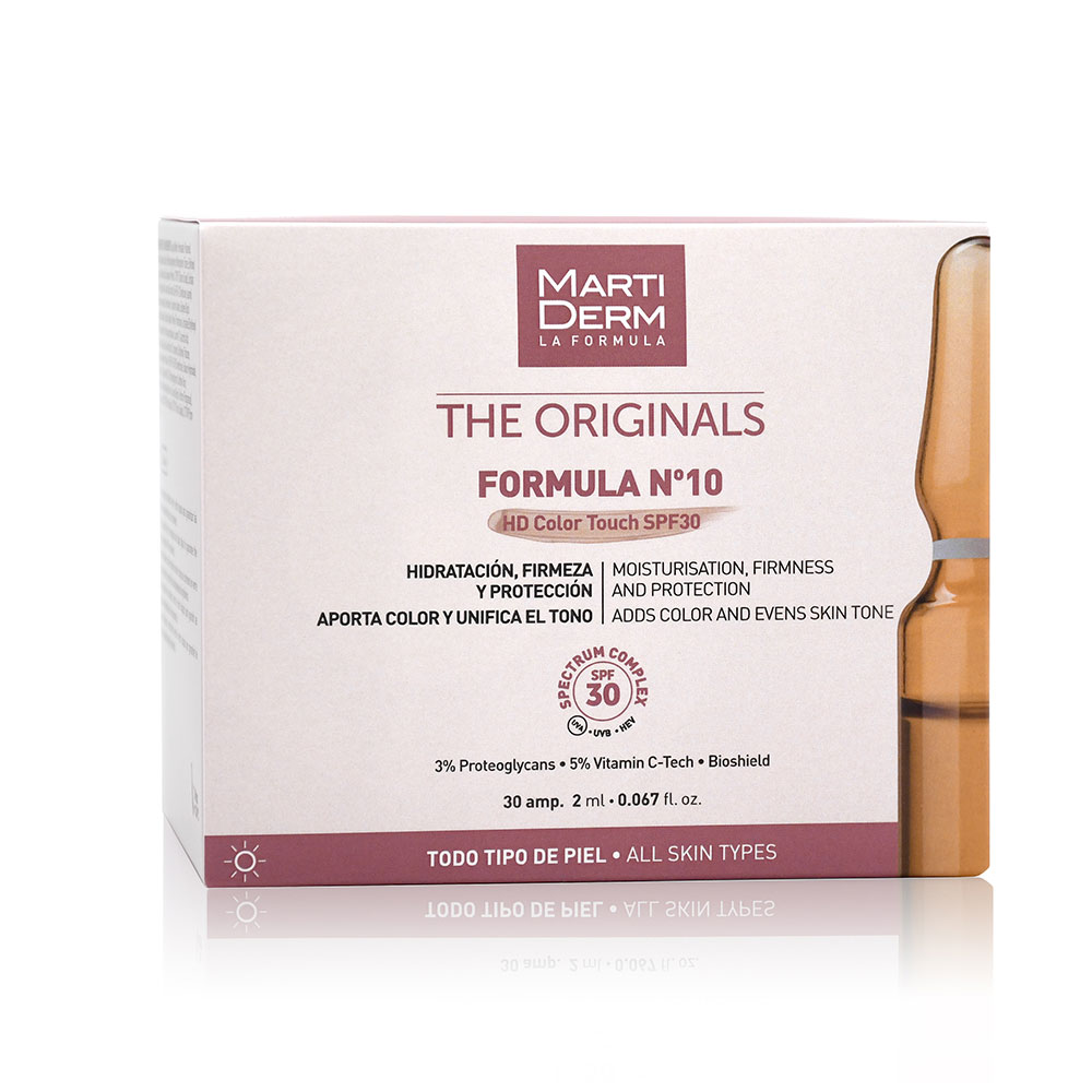 Martiderm FORMULA Nº10 HD Colorazione Touch SPF30 30 fiale