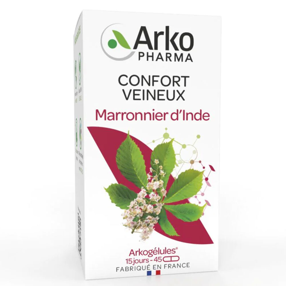 Arkopharma Arkocapsule Vena comfort Ippocastano biologico 45 capsule