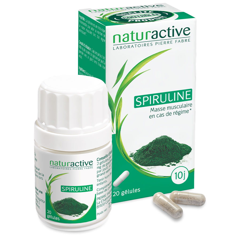 Naturactive Spirulina 20 Gelule