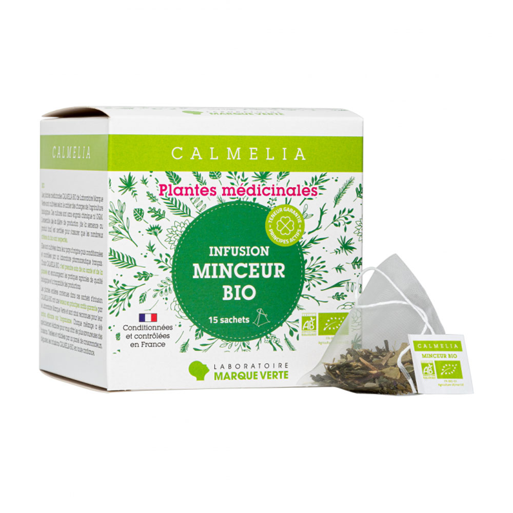 Calmelia Infuso dimagrante biologico 15 bustine di tè