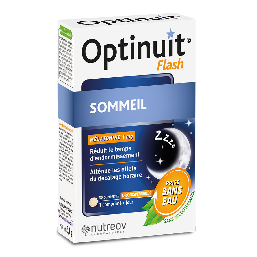 Nutreov Optinuit Sonno melatonina flash 30 compresse