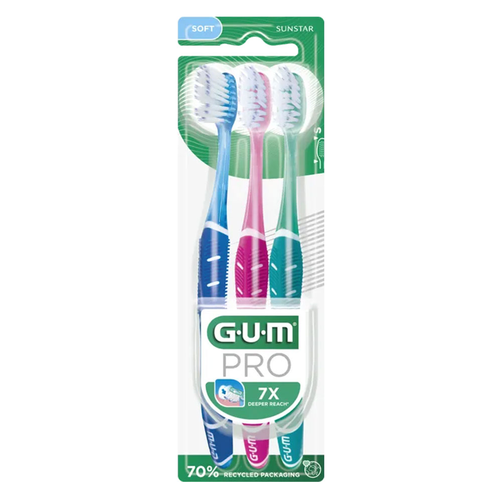 Gum Spazzolino Technique Pro Soft 525 x3