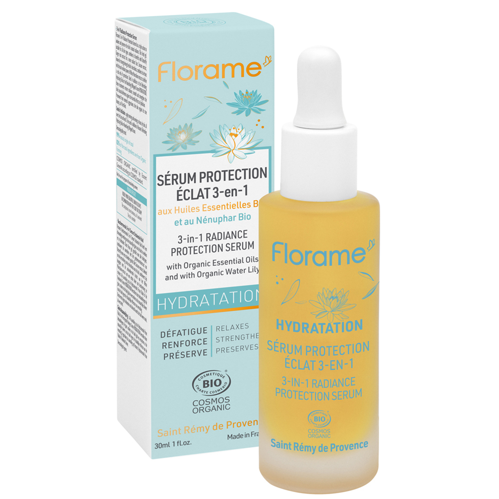 Florame Siero biologico 3-in-1 di protezione della luminosità 30ml