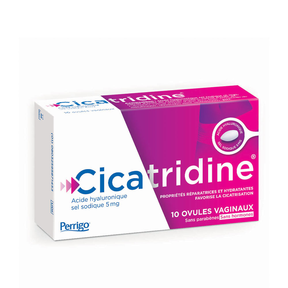 Cicatridine ovuli vaginali per cicatrizzazione e secchezza intima x10