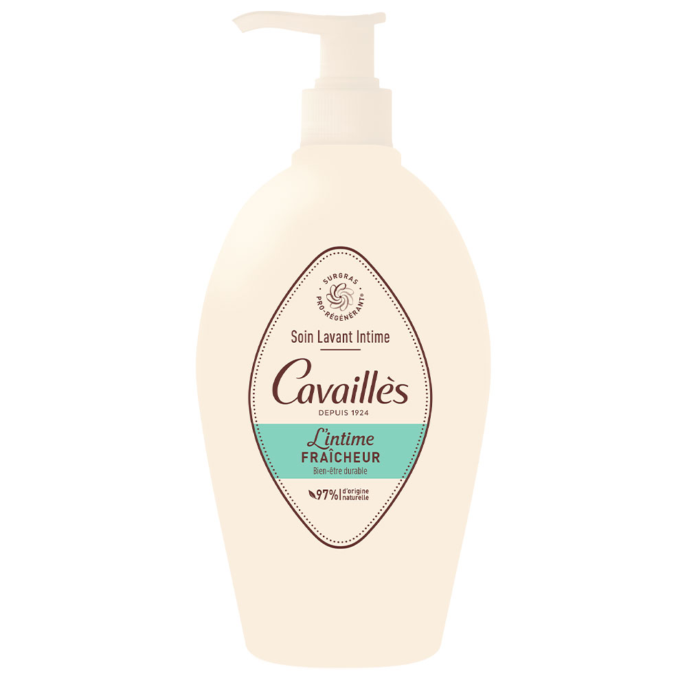 Cavaillès Secchezza intima Trattamento detergente naturale fresco 500 ml