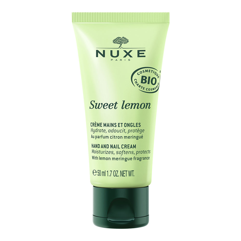 Nuxe Sweet Lemon Crema biologica per mani e unghie 50ml