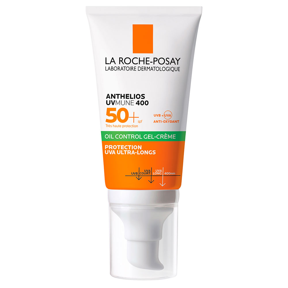 La Roche-Posay Anthelios Gel-crema Solare Viso Tocco-secco Con Profumo Spf50+ Xl Sans Parfum 50ml