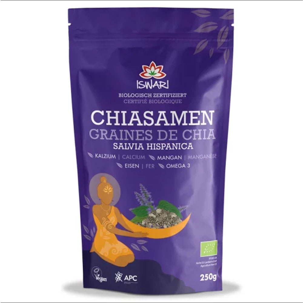 Iswari Super Aliment Pur Semi di chia biologici 250g