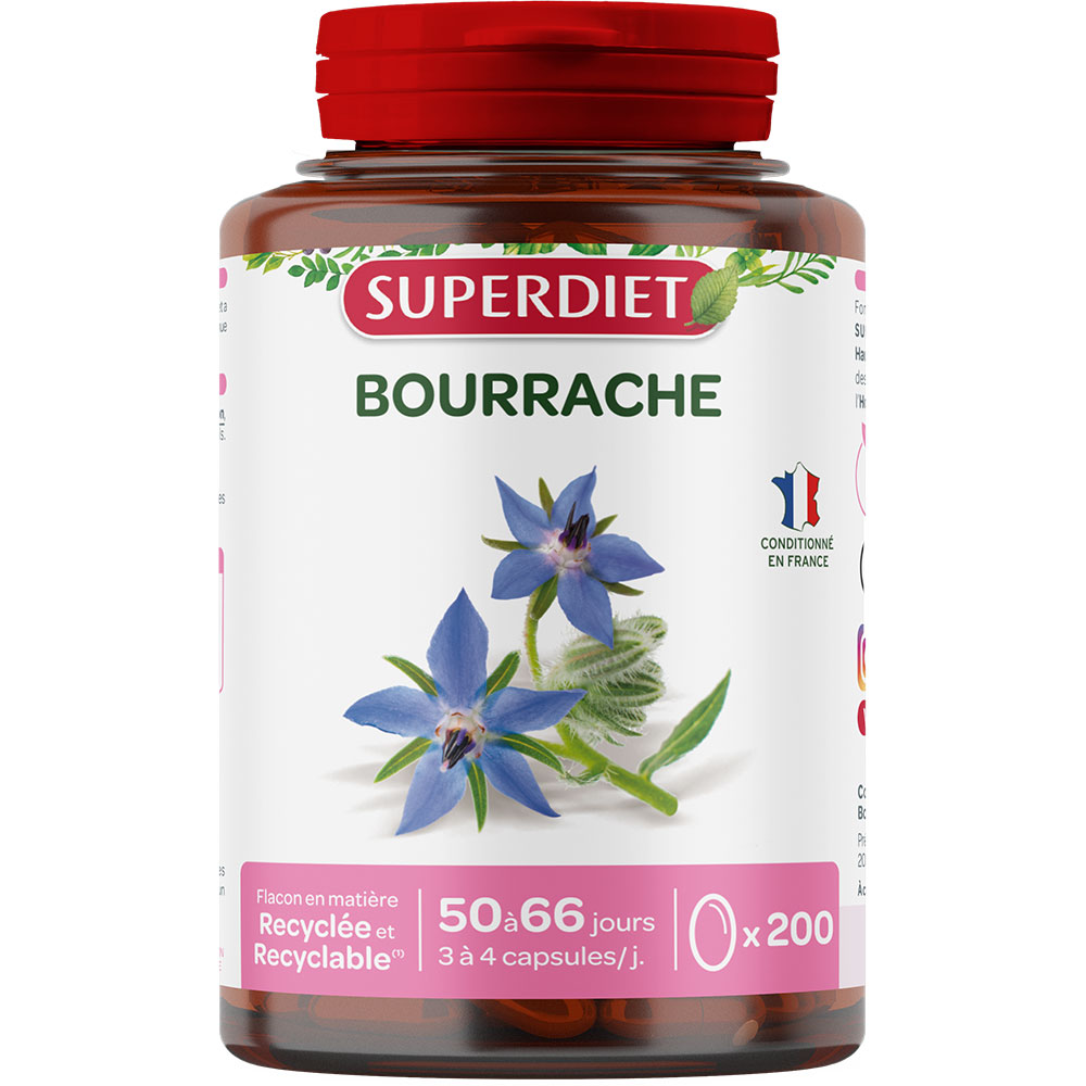 Superdiet Borragine 200 capsule
