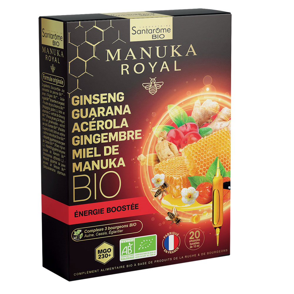 Santarome Manuka Royal Energia Boost Bio 20 fiale da 10 ml