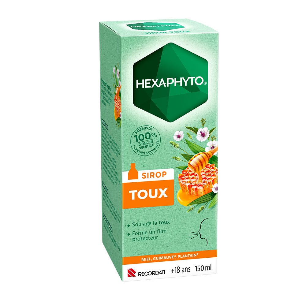 Hexaphyto Sirop Toux Da 18 anni 150 ml