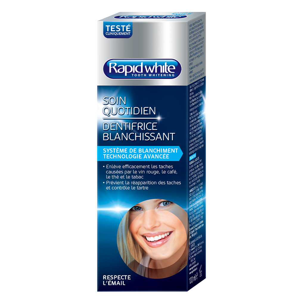 Rapid White Dentifricio sbiancante 100 ml