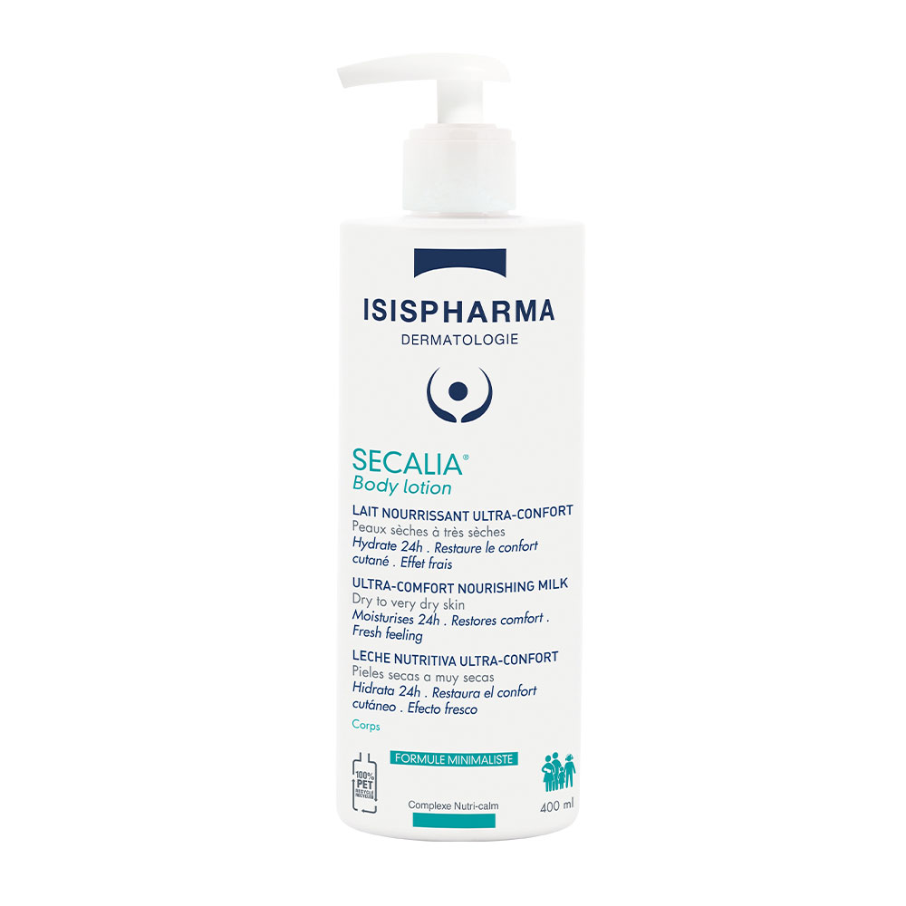 Isispharma Secalia Latte nutriente ultra-confort per pelli secche e molto secche 400ml