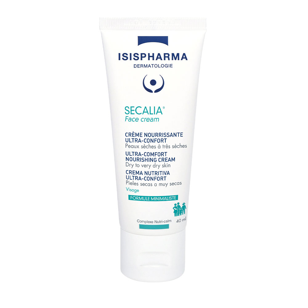 Isispharma Secalia Crema nutriente Viso ultra-confort per pelli secche e molto secche 40 ml