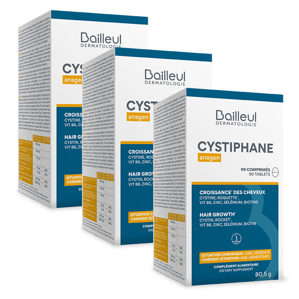 Bailleul Cystiphane Crescita dei capelli Anagen Anagen 3x90 compresse