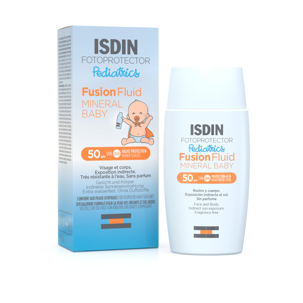 Isdin Mineral Baby Fotoprotector Pediatrics crema solare viso per bambini SPF50 50ml