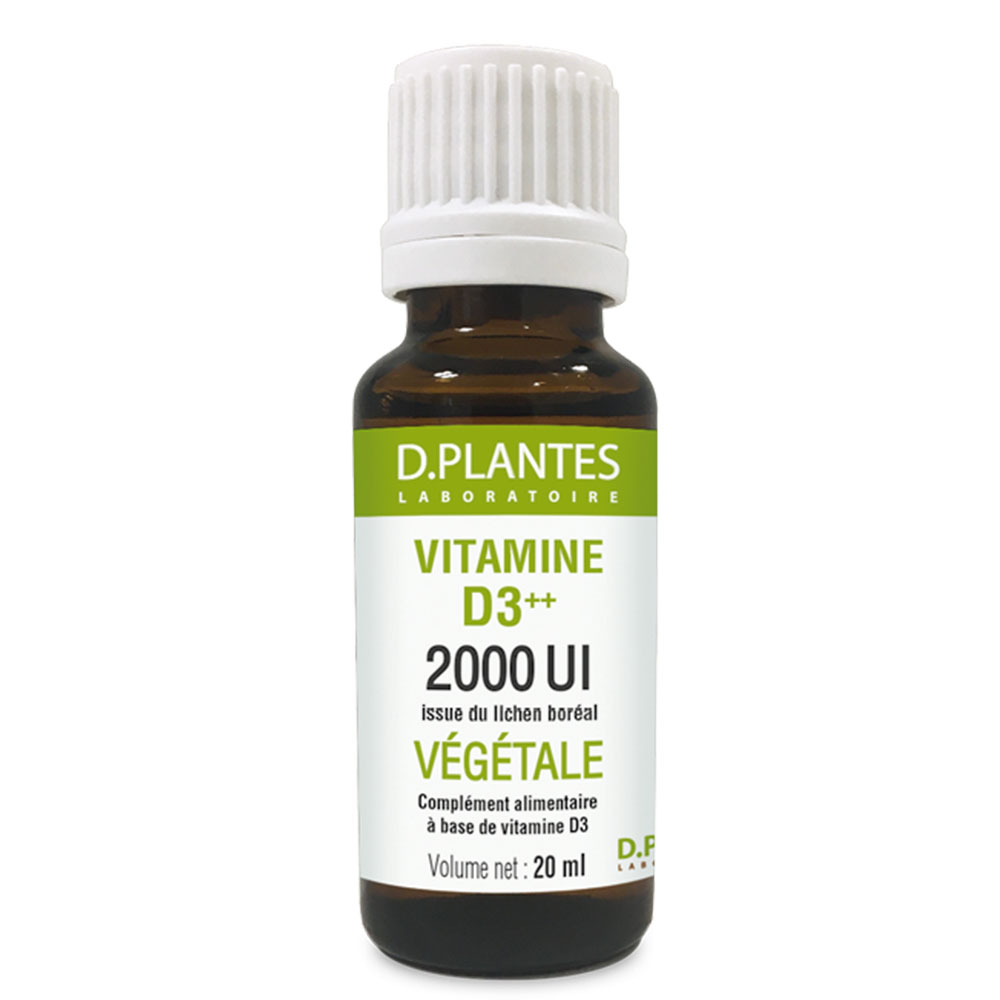 D. Plantes Vitamine vegetali D3++ 2000IU 20ml