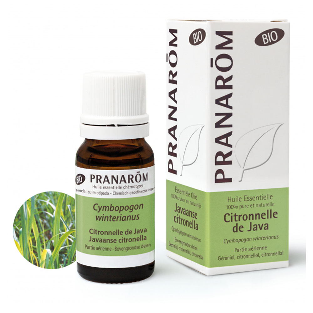 Pranarôm Oli Essenziali Olio essenziale di Citronella Java biologico 10 ml
