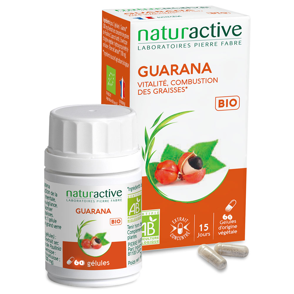 Naturactive Guarana Bio 60 Geluli