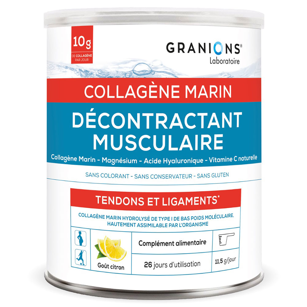 Granions décontractante muscolare al collagene marino 300 g