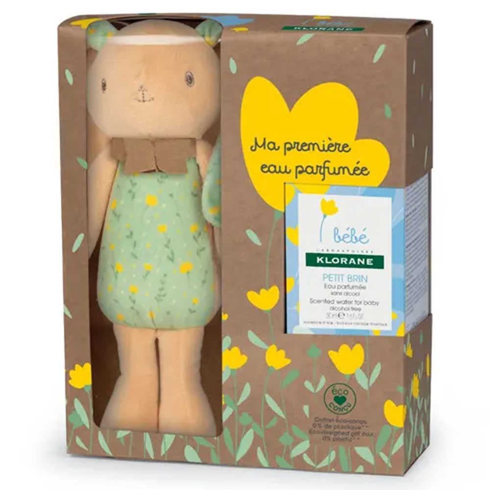 Klorane Set regalo Ma Première Acqua Profumo 50ml + Doudou
