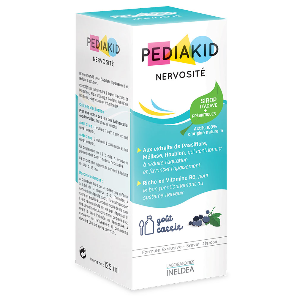Pediakid Sciroppo nervosismo gusto ribes 125 ml
