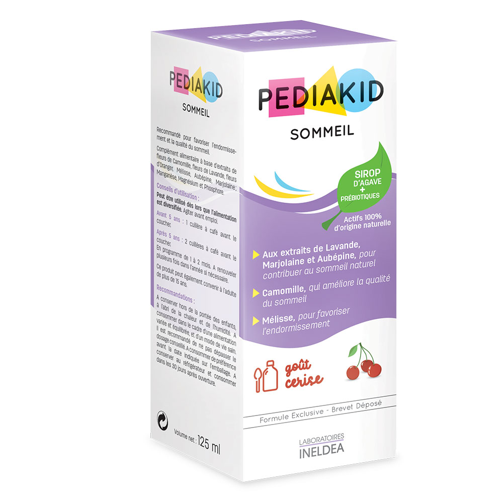Pediakid Sciroppo sonno gusto ciliegia 125 ml