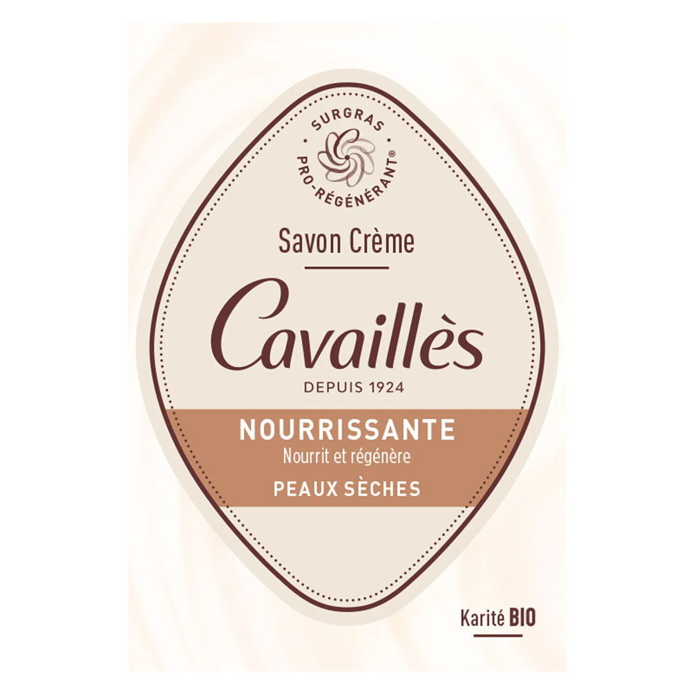 Cavaillès Surgras Pro-rigenerante Sapone in crema nutriente Pelle secca 100g