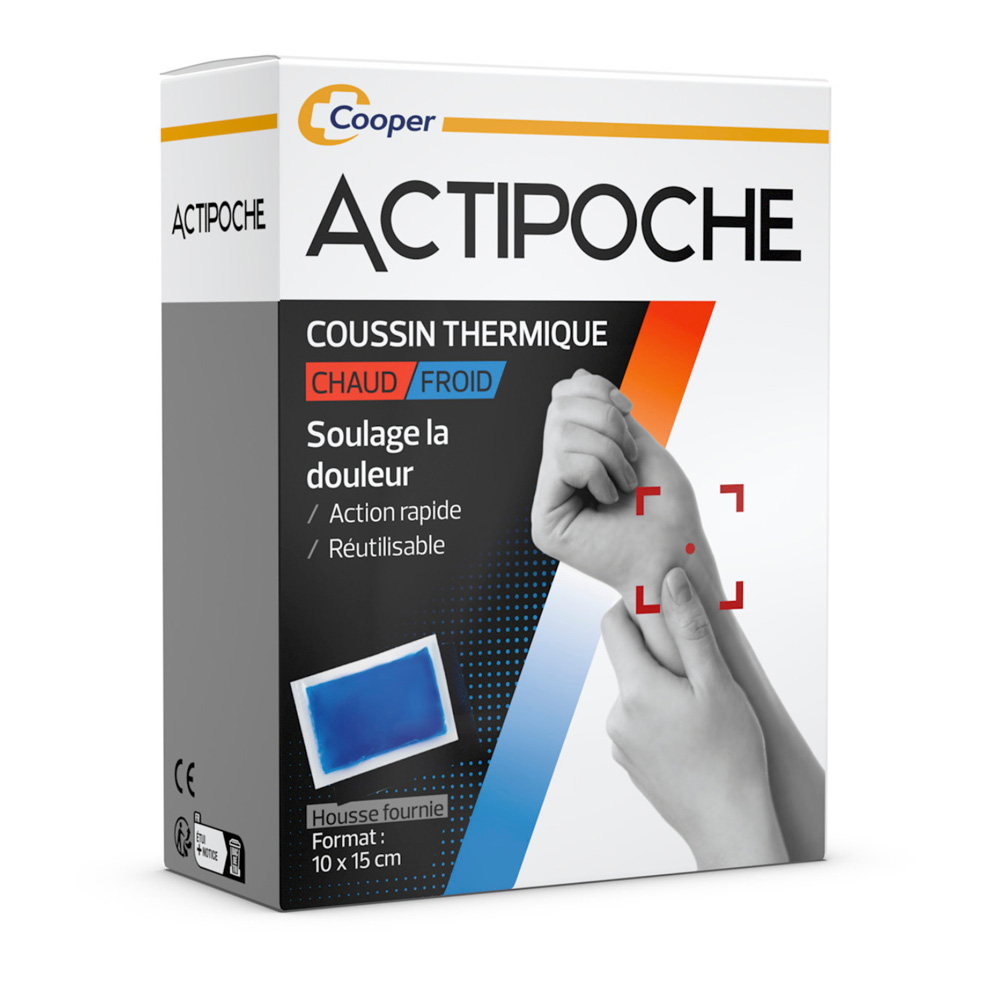 Actipoche Cuscino termico caldo-freddo 10x15cm